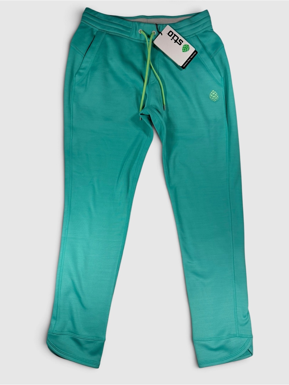 NWT Stio Gannett Peak Fleece Pant Turquoise Rest Women's M